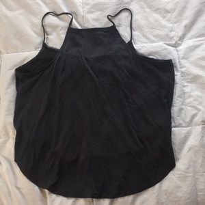 Navy Blue Flowy Tank